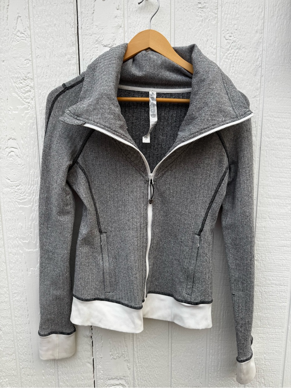 Lululemon Herringbone Full Zip Jacket